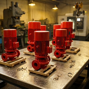 Pompe centrifuge verticale XBD pour l'eau des systèmes anti-incendie des bâtiments - Product Image 2