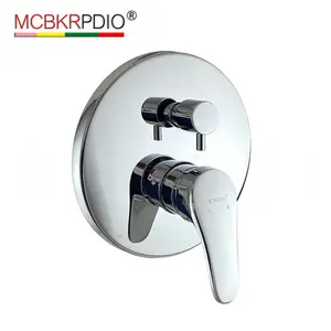 new arrival nice quality popular brass chrome tap concealed round shower faucet