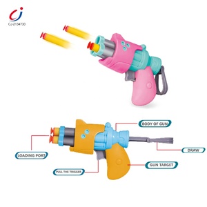 <span class=keywords><strong>Pistola</strong></span> Giocattolo per Bambini con Doppia Rotazione, Fucile Sniper in Plastica con Proiettili Morbidi in Eva e <span class=keywords><strong>Bersaglio</strong></span> - Product Image 4
