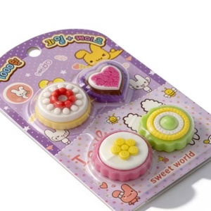 Borradores de Personajes de Comida con Descuento, Favoritos de los Niños, Borradores de Lápiz Baratos al por Mayor, Regalo Promocional para el Regreso a Clases - Product Image 2