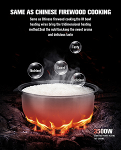 Mới Nhất IH Nồi Cơm Điện Với 3D Sưởi Ấm Nhiệt Hệ Thống-Nồi Điện Với Sắt Đúc Bên Trong Nồi - Product Image 4