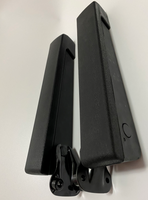 Accoudoir universel de siège auto pour voiture gauche droite accoudoir réglable peau PU mousse accessoires d'intérieur de style automobile