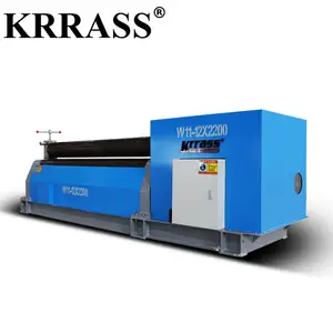 KRRASS W11-8X2500 Plate Rolling Bender Machine 3 roller hydraulic rolling machine