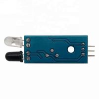 Modul Sensor Penghindar Rintangan 5V Sensor Refleksi Fotolistrik Tabung Inframerah 3V Penghindar Rintangan Robot Mobil Cerdas