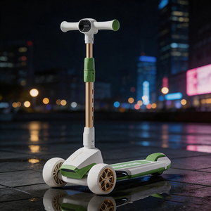 <span class=keywords><strong>Patinete</strong></span> para Niños Moderno de 4 a 12 Años, Plegable, con Ruedas de PU, Plástico+Acero, Juguete <span class=keywords><strong>Infantil</strong></span> para Pasear al Aire Libre - Product Image 1