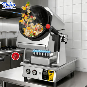 Máquina de Cocina Automática de Acero Inoxidable con Cilindro Giratorio, <span class=keywords><strong>Robot</strong></span> para Saltear, Venta Caliente de Fábrica a Precios Bajos - Product Image 1