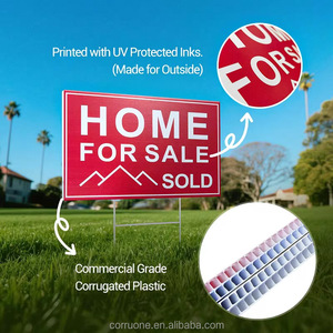 Panneaux de jardin personnalisés 18x24 avec piquets en H, durables pour une publicité de haute qualité, destinés aux entreprises, à la politique, à l'immobilier, résistants aux intempéries - Product Image 6