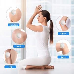 Set terapi limfatik Anti selulit, 4 buah Set cangkir hisap vakum tubuh & leher alat pijat bekam silikon kaca - Product Image 5