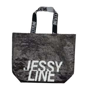 Bolsa de compras tejida de PP recubierta con película de BOPP, alta calidad, barata, con logotipos impresos personalizados - Product Image 3