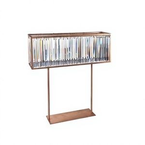Attractive Design Centerpiece Metal And Acrylic Decoration Centerpiece Finest Quality Customized Shape Centerpiece - Product Image 1
