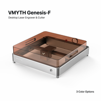 Grabadora y Cortadora Láser Genesis-F 20W de Una Sola Pasada, 15mm en Madera de Tilo, 400x380mm, Máquina de Grabado de Diodo para Madera, Acrílico y Cuero