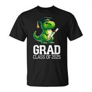 T-shirt de remise de diplôme avec dinosaure T-Rex pour la promotion de 2025 - Product Image 2