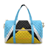 Sac de voyage Saint Lucia (version matelassée) – Grand sac de sport pour femme, sac de week-end, sac de voyage pour la nuit, bagage cabine pour le voyage