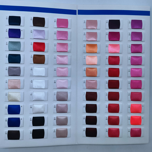Tela satinada 100% poliéster brillante, varios colores, reciclada - Product Image 4