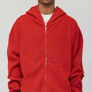 Sweat à capuche zippé décontracté pour femme avec tissu extensible confortable et élégant pour un usage quotidien, la course et la superposition - Product Image 1