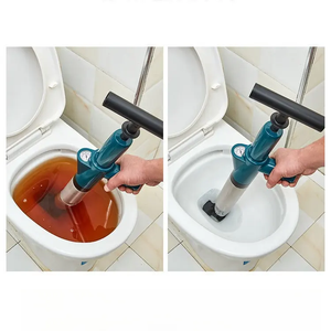 Déboucheur de toilettes à air comprimé pour toilettes, cuisines et salles de bain, kit de déboucheur de toilettes, déboucheur manuel de canalisations - Product Image 5