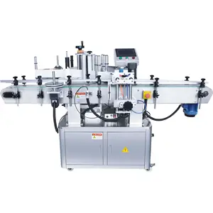 Aanpasbare Automatische 60Ml 100Ml 500Ml Handdesinfecterend Gel Verticale Ronde Fles Labeling Machine