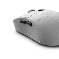 Ratón ergonómico inalámbrico para juegos de 2.4 GHz con retroiluminación RGB, 6 botones programables, sensor PAW 3311, recargable y óptico para PC