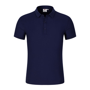 Camisa de Golf Personalizada para Hombre, Antiarrugas, Tejido de Poliéster/Algodón, Manga Corta, Logotipo en la Parte Delantera - Product Image 2