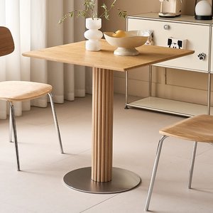 Tavolo da Pranzo Rotondo <span class=keywords><strong>in</strong></span> Stile Tronco d'Albero, <span class=keywords><strong>in</strong></span> <span class=keywords><strong>Legno</strong></span> Massello, Arredamento <span class=keywords><strong>per</strong></span> Casa, Balcone, Caffè, Tè e Negoziazioni - Product Image 3