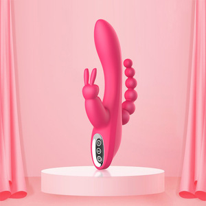3-In-1Penis Vibrator Weibliches Sexspielzeug G-Punkt Anal Vibrator Sexspielzeug für Erwachsene 7-Frequenz-Vibration - Product Image 2