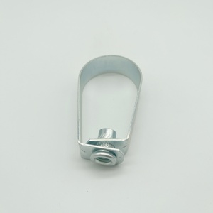 Collier de serrage pivotant réglable en acier inoxydable et en fer galvanisé avec <span class=keywords><strong>surface</strong></span> galvanisée pour applications de tuyauterie - Product Image 6