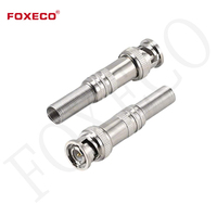 Conector BNC de Grado Profesional FOXECO, Conector SDI BNC, Conector Micro BNC