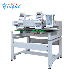 เครื่องปักคอมพิวเตอร์คุณภาพสูง Yinghe 902 <span class=keywords><strong>หัว</strong></span>คู่ 9 <span class=keywords><strong>เข็ม</strong></span> ขนาด 400*500 มม. สำหรับร้านตัดเย็บและโรงงานผลิตเสื้อผ้า - Product Image 3