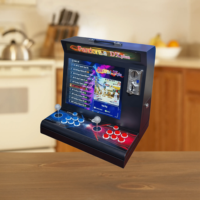 Console d'arcade Pandora avec écran LCD de 17 pouces, jeux préinstallés, fonctionnement à pièces, garantie d'un an, pour usage domestique ou commercial, centre de jeux