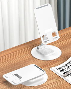 Support de téléphone rotatif en alliage d'aluminium Xinrunjin-Portable Live Streaming Desktop Mount Impression réactive Cadeaux promotionnels simples - Product Image 6