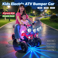 Quad électrique pour enfants, moto tout-terrain 4 roues avec lumières LED, pour la plage et les manèges agricoles