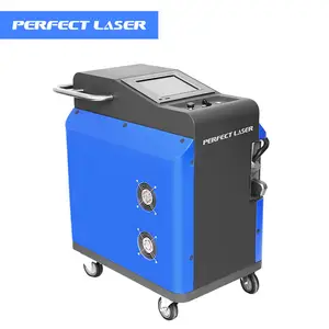 Perfect Laser 100w 200W 500W Handheld Laser rust remover removal Cleaning cleaner Machine for Metal steel paint dirt oil surface