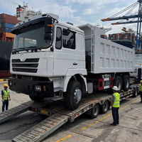 Nouveau Camion Benne Arrière HOWO Premium à Huit Roues, 371 Chevaux, Émissions Euro 6, Capacité de Charge 31-40T, Construction Urbaine Fermée