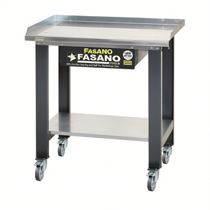 รถเข็นโต๊ะทำงานโลหะพร้อมลิ้นชักและชั้นวางของสำหรับใช้ในโรงงาน ยี่ห้อ Fasano Tools - Product Image 2