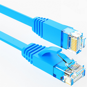Cable Ethernet Cat6 Plano OEM de Bajo Precio, 30/32AWG, Cobre Puro Trenzado, RJ45-RJ45, Compatible con Automóviles, Longitud Personalizada de 1-30m - Product Image 6