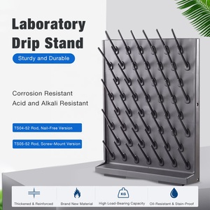 Orijinal Fabrika Laboratuvarı Damlama Rafı PP27 Tırnak Tahtası Tek Taraflı Cam Malzemeler Drenaj Rafı Beher Test Tüpü Damlama Rafı Laboratuvar Kullanımı - Product Image 2