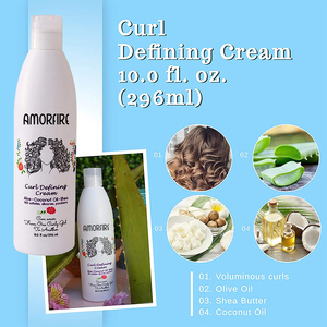 Ensemble de shampooing hydratant sans Sulfate, après-shampoing profond et crème de définition des boucles <span class=keywords><strong>pour</strong></span> produits <span class=keywords><strong>pour</strong></span> <span class=keywords><strong>cheveux</strong></span> bouclés - Product Image 4