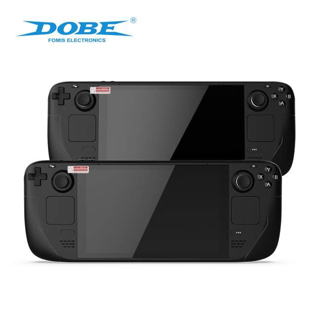 DOBE Factory Direct Supply Anti-Glare Durable Screen Protective Tempered Glass Film for Steam Deck Game Console Accessories
