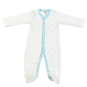 Vente en gros de barboteuses unisexes pour tout-petits en coton biologique de 0 à 12 mois, 3 pièces, barboteuse pour garçon et fille, imprimé de dessin animé mignon, barboteuse pour bébé - Product Image 2