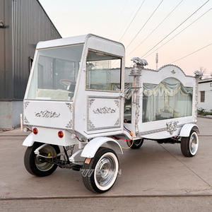 Oferta especial a precio de fábrica: Coche fúnebre eléctrico blanco de bajo consumo para transporte especial. - Product Image 2