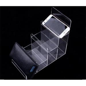 Artfulcosmos <b>Acrylic</b> <b>Display</b> <b>Stand</b> For Sunglasses And Purses Clear Modern Retail Storage Rack Countertop Installation - Product Image 4