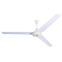 Ventilateur de plafond industriel de 56 pouces, ventilateur électrique suspendu à cinq pales, ventilateur domestique, ventilateur de plafond à grand débit d'air pour entrepôt commercial et dortoir