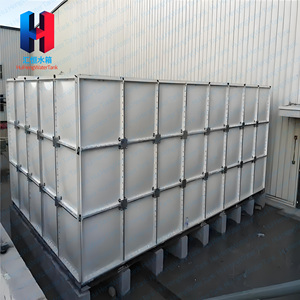 Tanque De Água De Aço 4m Tanques De Armazenamento De Água Seccionais De Plástico Reforçado De Fibra De Vidro para Uso Doméstico De Hotel e Fábrica - Product Image 2