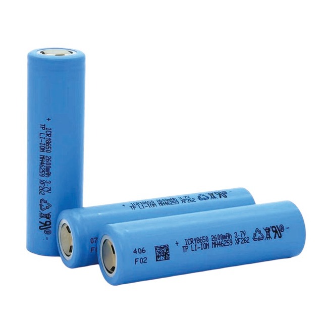 Hot Sale 18650 Grade a 2600mAh Cylindrical Lithium Ion Battery 1000Cycles 3C 1000mAh Rechargeable Battery