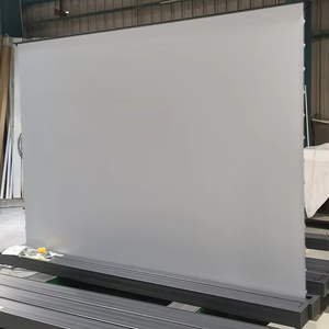 Écran de projection électrique motorisé en diamant gris, <span class=keywords><strong>nouveau</strong></span> matériau, avec télécommande, 72, 84, 92, 100, 110, 120, 133, 150 pouces - Product Image 1