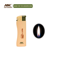 Vente flash, briquet à gaz rechargeable noir personnalisé avec logo, vente promotionnelle, briquet à cigare pas cher, vente en gros de briquets à cigare personnalisés