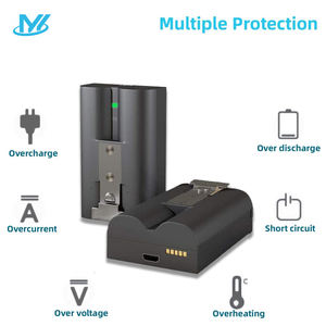 Baterai V4 Paket 2 Buah untuk Kamera Ring Doorbell 2/3/4/3+/3 Plus untuk Stick-Up Cam (Generasi ke-2 & ke-3) Spotlight Cam, Tersedia di AS - Product Image 6