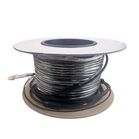 50m 4 Core OM3 Multimode LC UPC To LC UPC Armored Fiber Patch Cable LSZH OD5.0mm 50/125μm 10Gb Câble Fibre Optique Data Center
