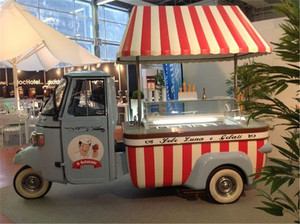 Tricycle électrique professionnel, chariot de distribution rapide de café, camion <span class=keywords><strong>remorque</strong></span> pour chiens, à vente - Product Image 3