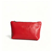 Sac de rangement en cuir noir de luxe avec logo gaufré pour Mahjong, pochette zippée en cuir Norris pour tuiles de Mahjong américain